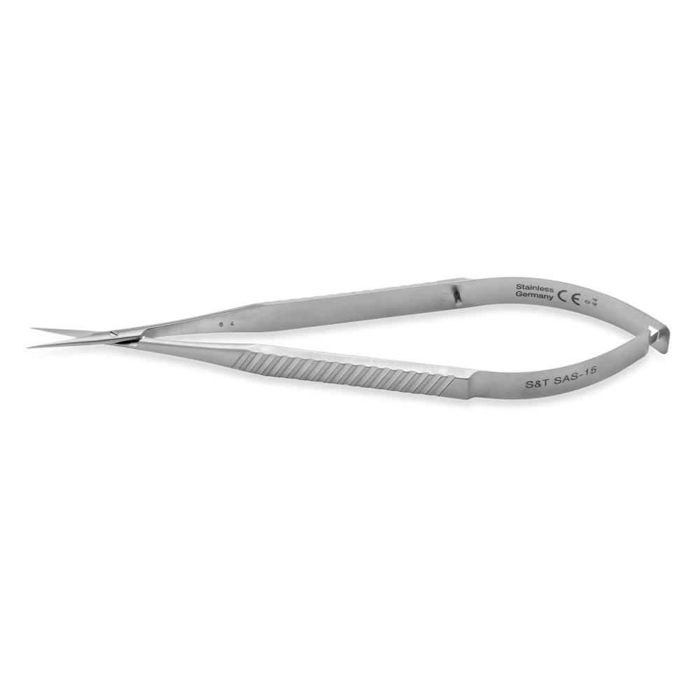 Micro Scissors Flat Handle (Straight) available at Mercian Surgical