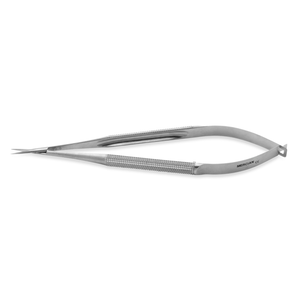 Micro Scissors Round Handle (Straight) available at Mercian Surgical