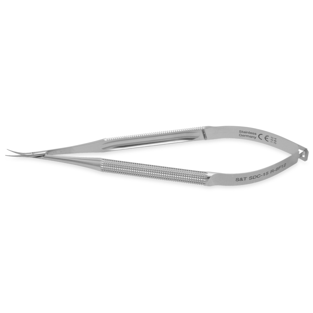 Superfine Micro Scissors (Curved) available at Mercian Surgical